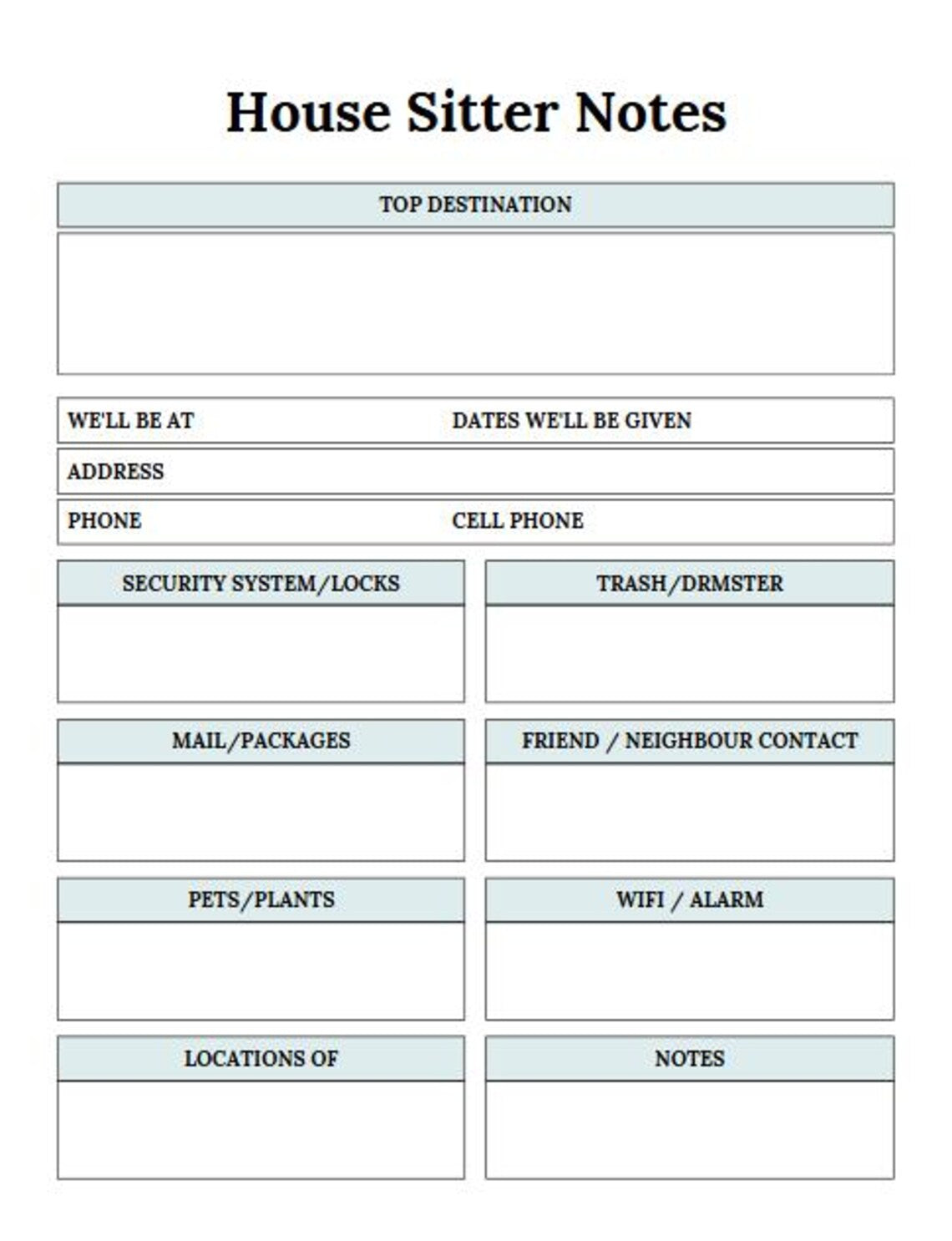Ultimate Travel Planner | 33 Pages | Printable & Editable