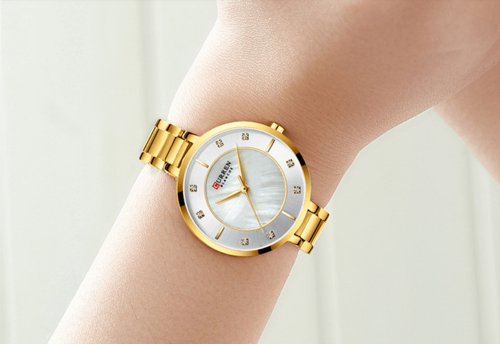Montre Femme  Quartz Analogique  Montres Décontractées Tendance  Étanche Design Excellent Cadeau Parfait Pour Elle