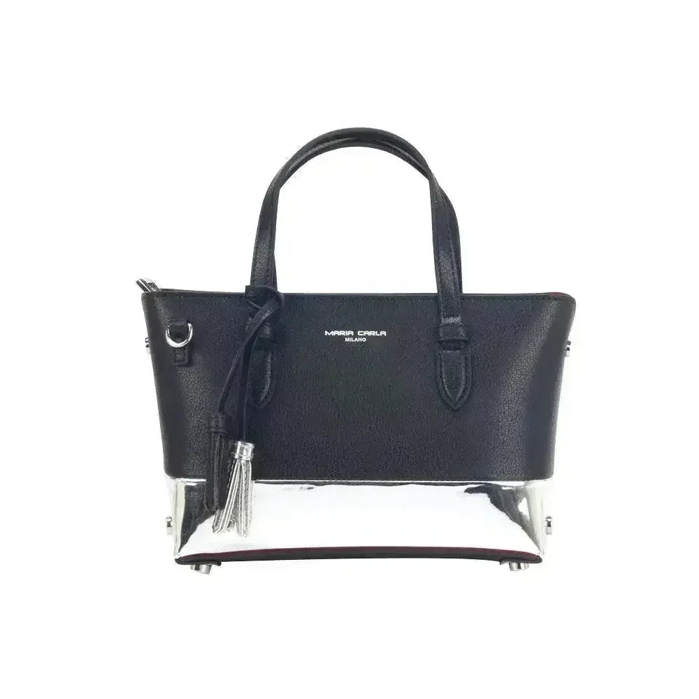 Maria Carla Sac à main de luxe en cuir pour femme - Petit sac, Lisse