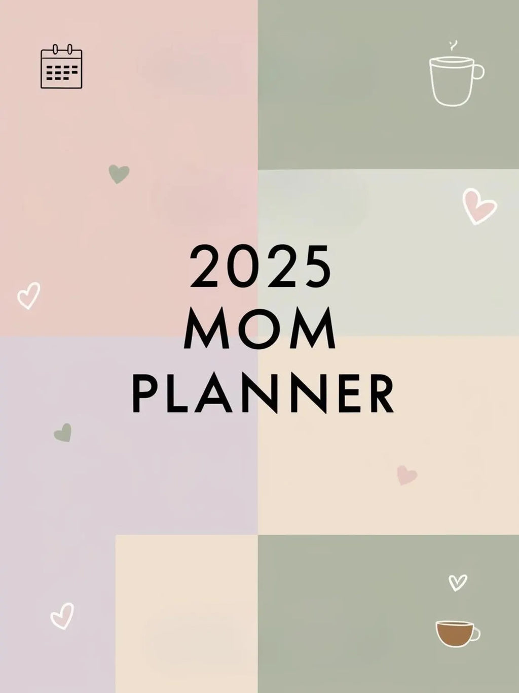 Agenda ultime pour maman 2025 | Plus de 50 pages