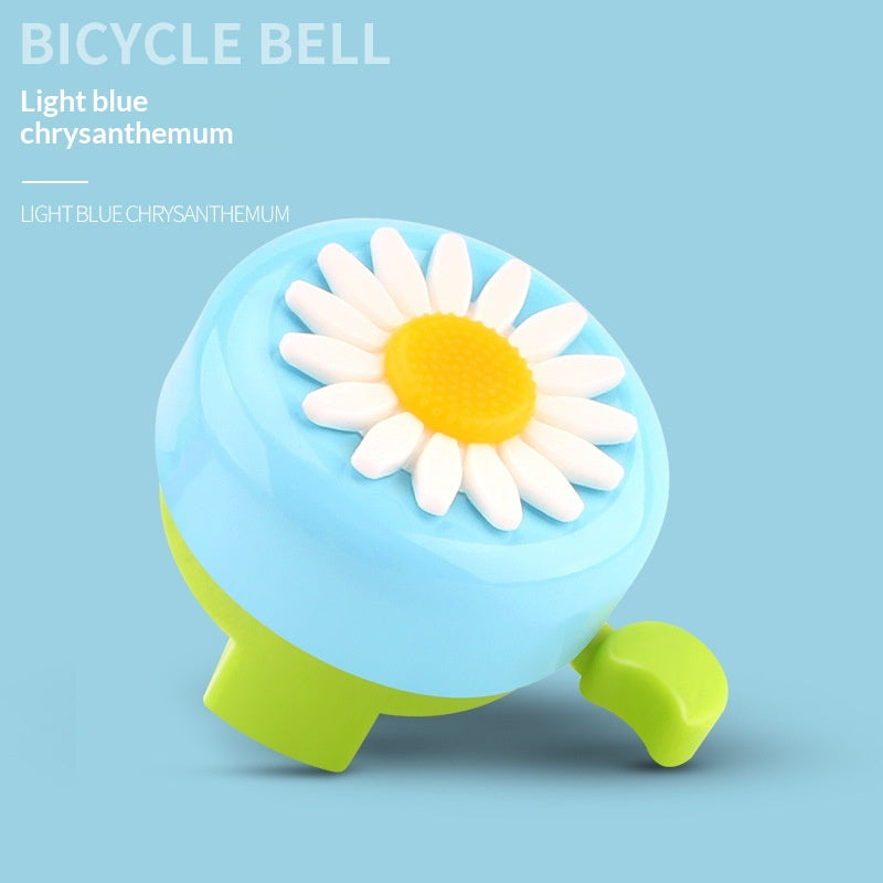 Dessin animé enfants drôle vélo cloche marguerite fleur klaxons vélo enfants filles garçon cyclisme alarme pour guidons alliage plastique cloche vélo cloche pour enfants vélo cloche pour enfants vélo cloche pour filles fleur enfants vélo klaxon accessoire