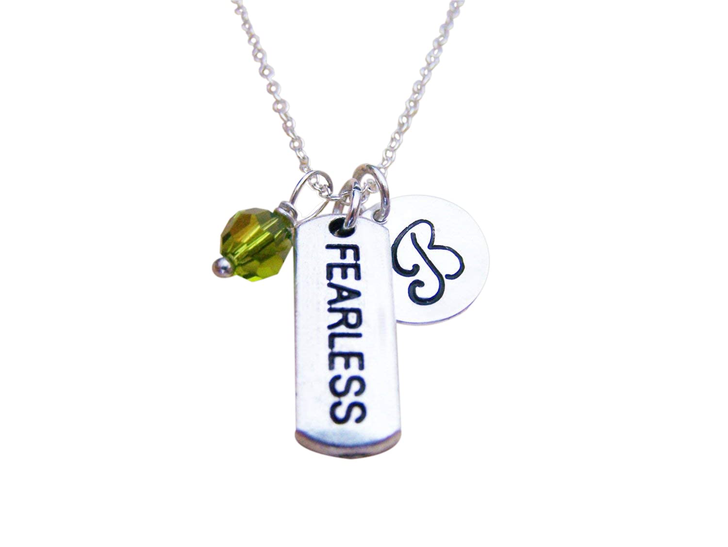 Collier Charme sans Peur – Bijoux personnalisés en argent sterling