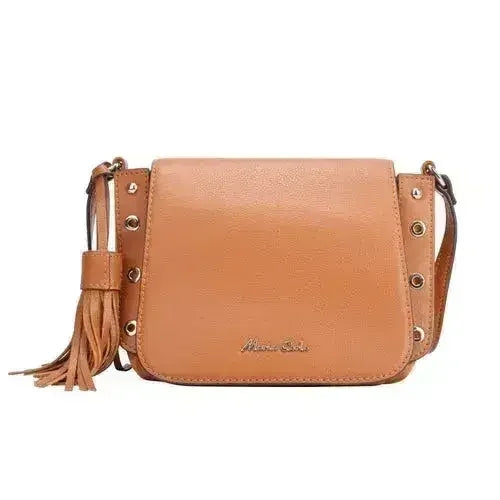 Sac à main de luxe en cuir Maria Carla pour femme - Petit sac à main, lisse