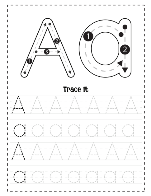 Alphabet Tracing Workbook for Kids – 148 Pages | Instant PDF Download