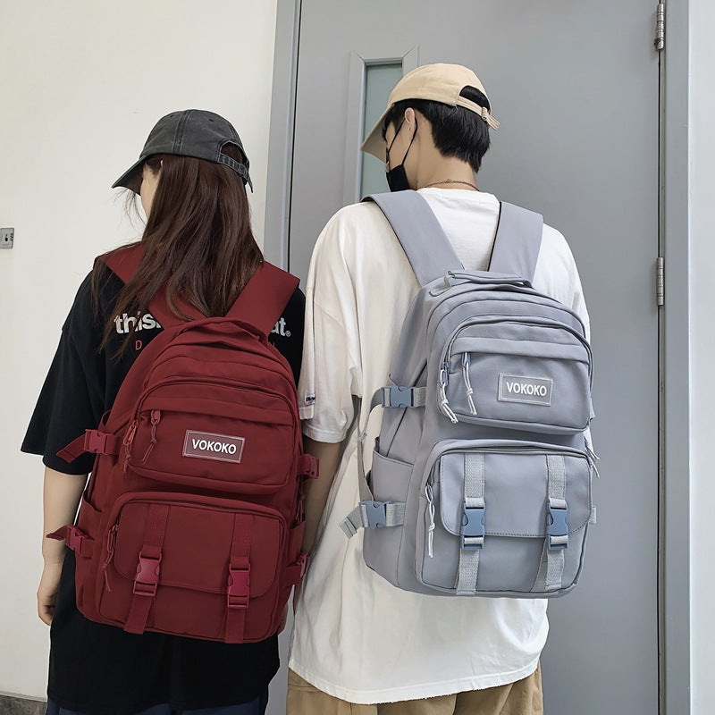 Sac à dos de campus grande capacité, à la mode pour hommes, nouveau sac à dos mini toile tendance pour femmes et filles, sac à bandoulière antivol et cartable pour adolescentes
