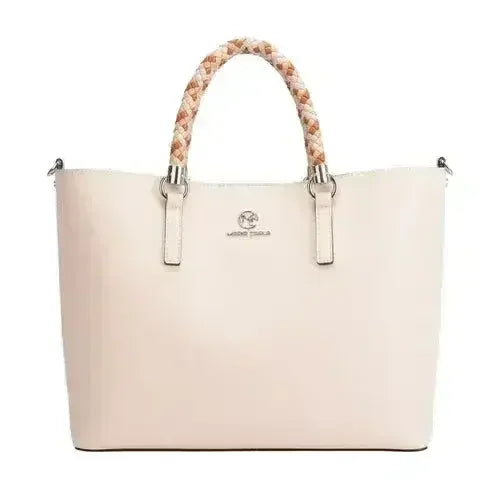 Sac à main de luxe en cuir lisse pour femme Maria Carla
