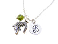 Alligator Charm Necklace – Personalized Sterling Silver Jewelry