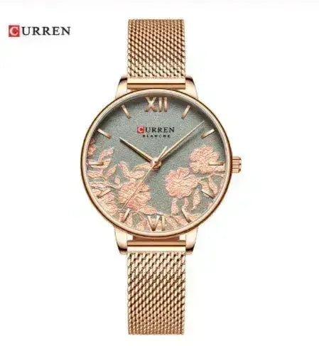 Montre FUCHSIA pour femme (Modèle 551225) – Montre Élégance Romantique