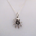 Mini collier araignée – Breloque en argent sterling sur chaîne de 40 cm