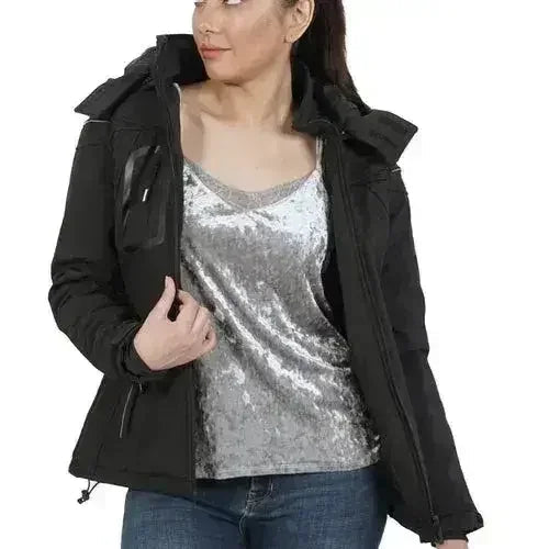 Veste en textile matelassé Terri