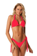 Ensemble de bikini Sirena rose fluo