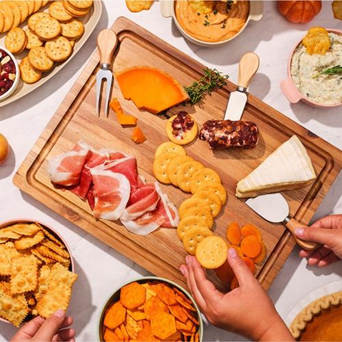 Ritz Craquelins légèrement salés, collations pour enfants et adultes, collations pour le déjeuner, 388 g