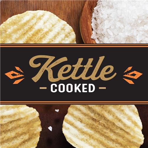 Croustilles cuites à la marmite coupées en zigzag au sel de mer Original Sélection Privée 240 g
