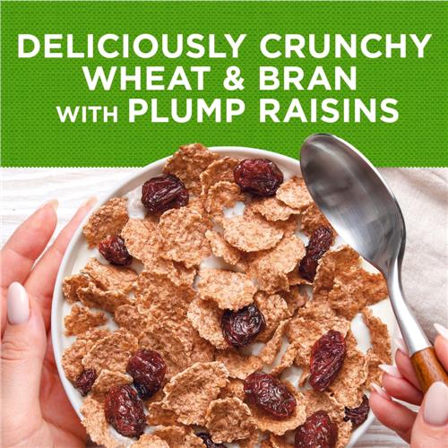 Céréales au son et aux raisins bio Simple Truth 397 g