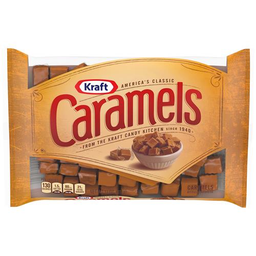 Caramels classiques emballés individuellement Kraft Americas (sac de 312 g)