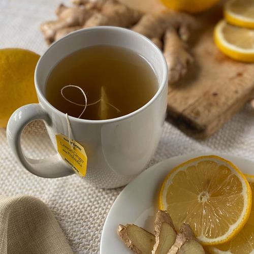Bigelow Tea, Tisane Citron Gingembre (Sans caféine), 18 sachets