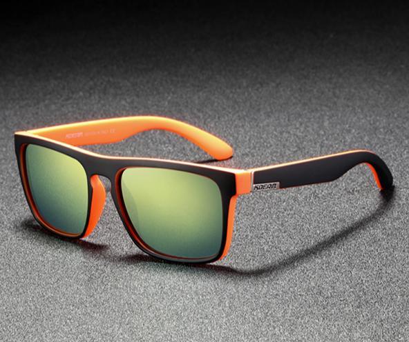 Nouvelles lunettes de soleil populaires polarisées miroir, tendance pour homme et femme, avec monture ultralégère, lunettes de soleil de sport carrées avec protection UV400