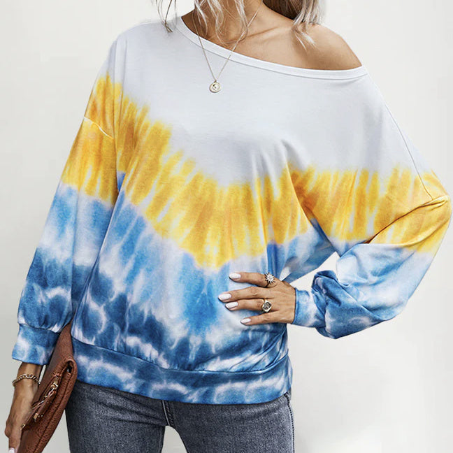Sweat à capuche dégradé pour femme