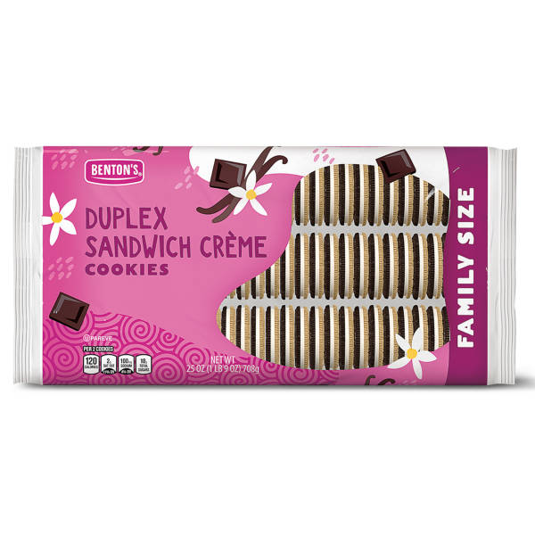 Biscuits sandwich crème double Benton's, 700 g