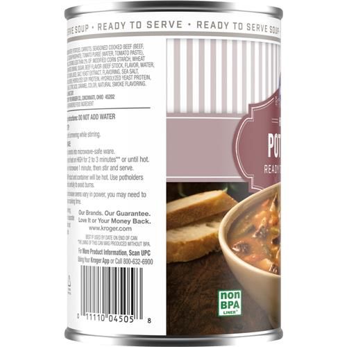 Soupe copieuse rôti de bœuf Kroger 533 g