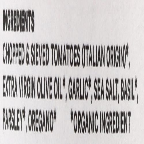 Sauce Marinara à l'ail biologique Seggiano, 24 oz