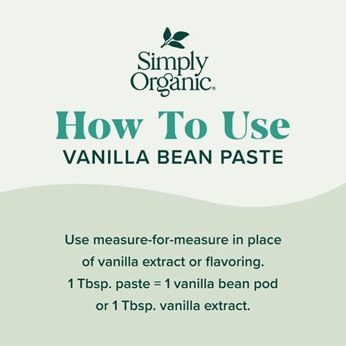 Simply Organic Pâte de gousses de vanille, biologique, 59 ml