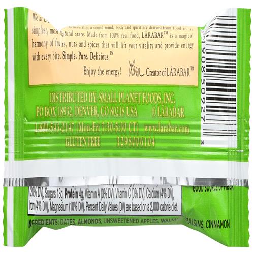Larabar, Bar Apple Pie, 1.6 Ounce