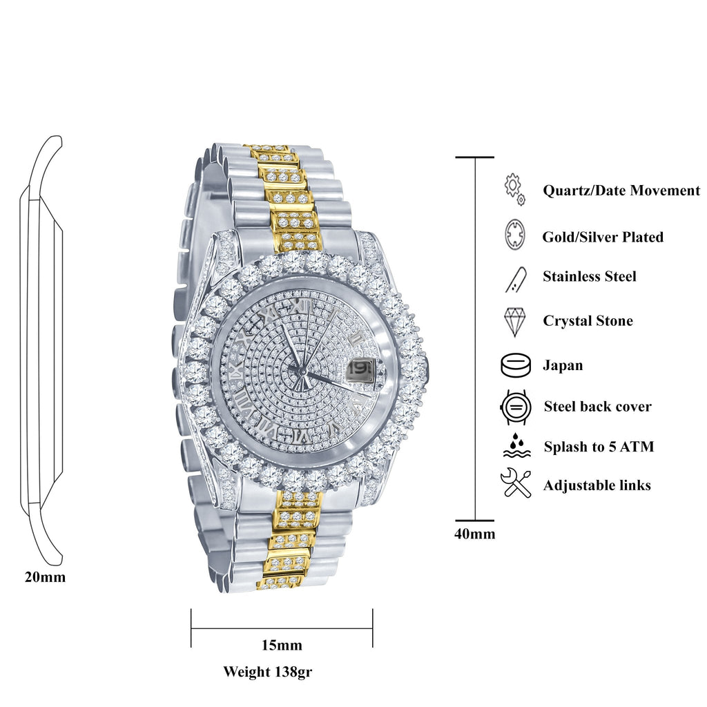 Montre Forte Steel CZ | 530301