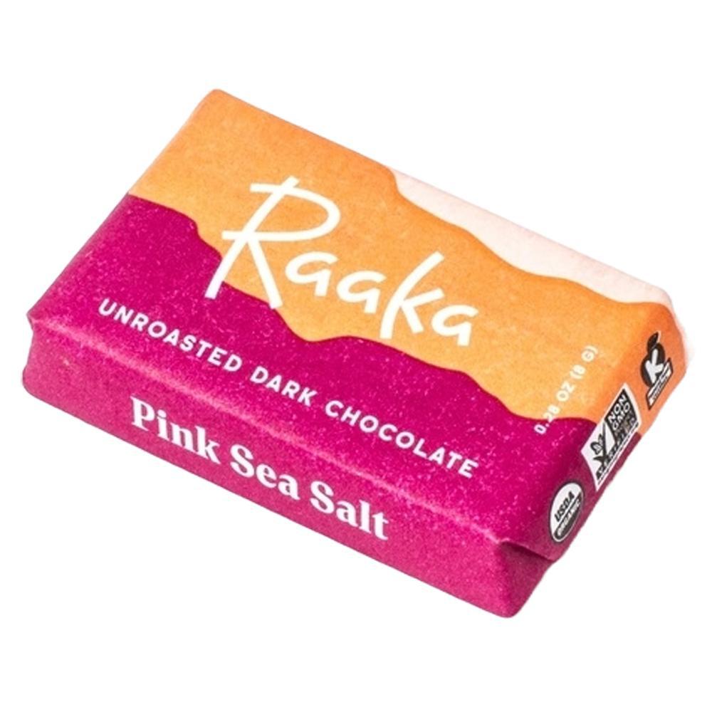 Raaka Chocolate - Mini tablette de chocolat « Sel rose marin » (8g | 71 %)