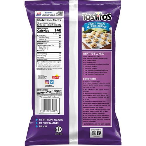 Tostitos Scoops Tortilla Chips, sac de 10 oz
