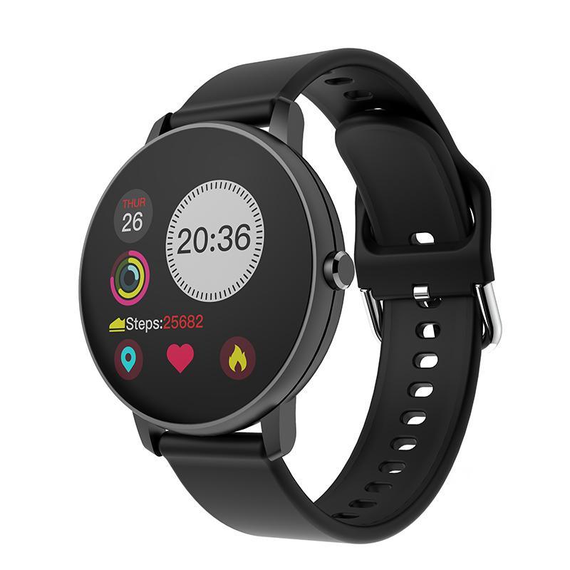 Nouvelle montre de sport connectée étanche pour iOS/Android, bracelet intelligent pour hommes et femmes avec moniteur de fréquence cardiaque et de tension artérielle, design moderne