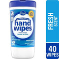 Lingettes antibactériennes pour les mains parfum frais 40 unités Kroger