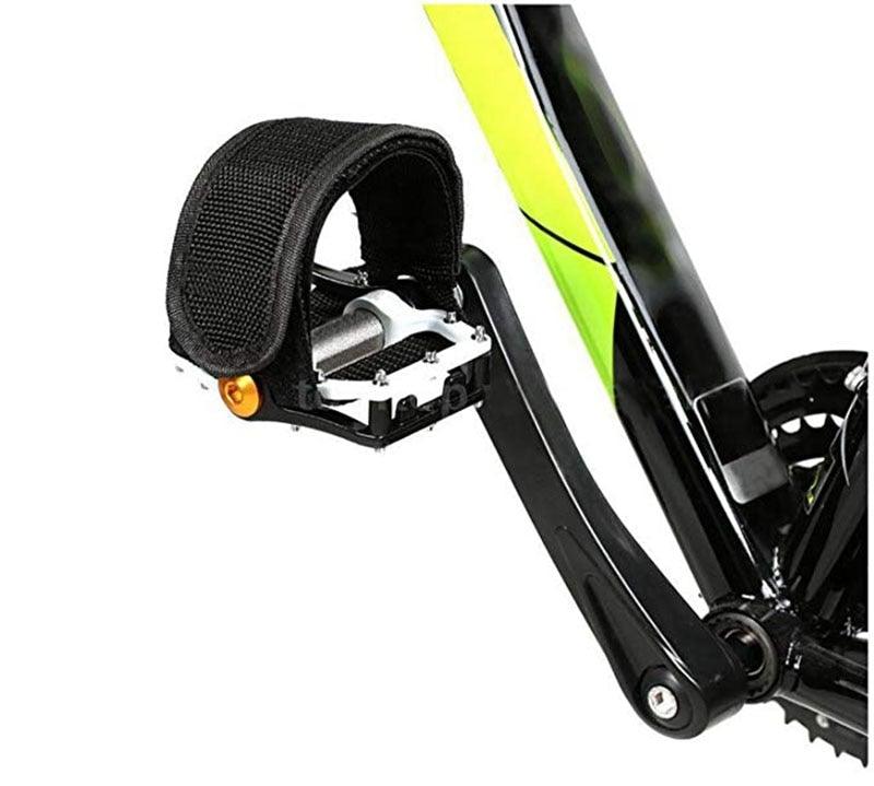1 Paire de Sangles de Pédales de Vélo en Nylon, Sangle de Pied pour Pédale, Ruban Adhésif pour Pédales de Vélo, Sangle Fixe Universelle Anti-Dérapante Double Adhésive pour Pédales de Vélo Fixe, Accessoire de Cyclisme