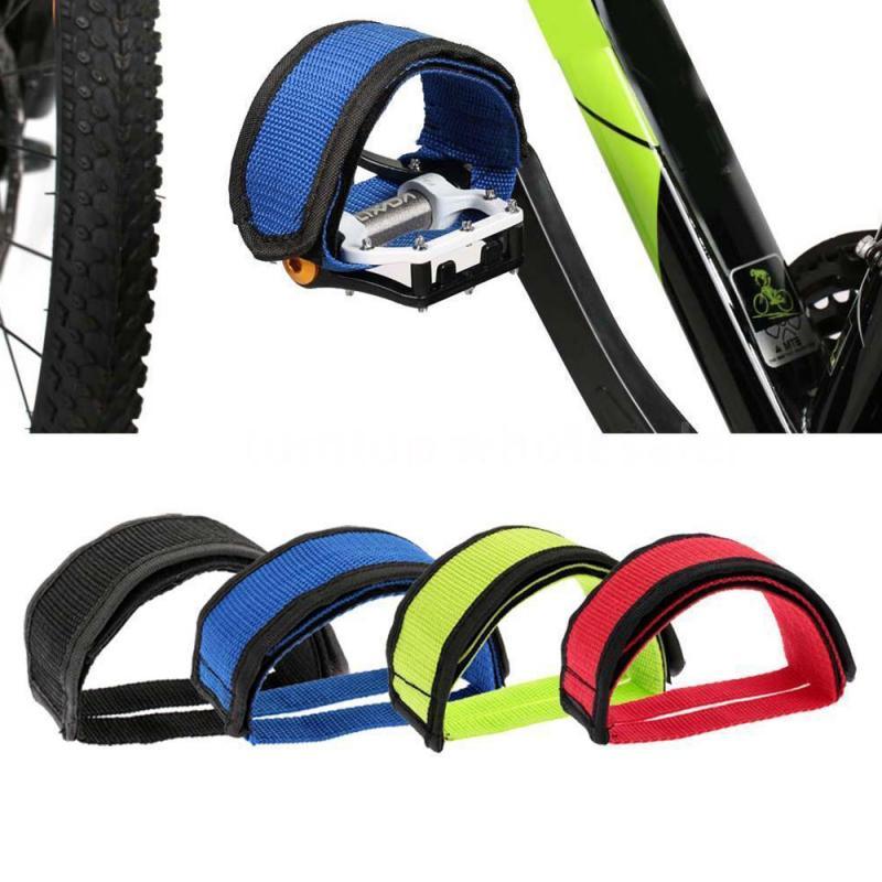 1 Pièce Sangle de Faisceau de Vélo Pédales de Cyclisme à Pignon Fixe Bandes Pied Ensemble avec Sangles Faisceau Pied Cyclisme Vélo Anti-dérapant Courroie de Pédales de Vélo Sangles de Pédales Clips d'Orteils Sangles Ruban pour Vélo Fixe