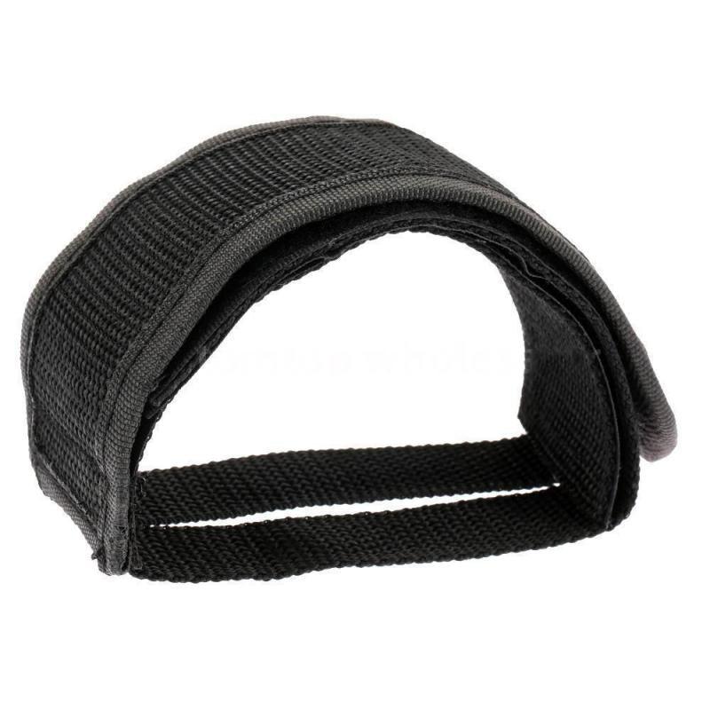 1 Pièce Sangle de Faisceau de Vélo Pédales de Cyclisme à Pignon Fixe Bandes Pied Ensemble avec Sangles Faisceau Pied Cyclisme Vélo Anti-dérapant Courroie de Pédales de Vélo Sangles de Pédales Clips d'Orteils Sangles Ruban pour Vélo Fixe