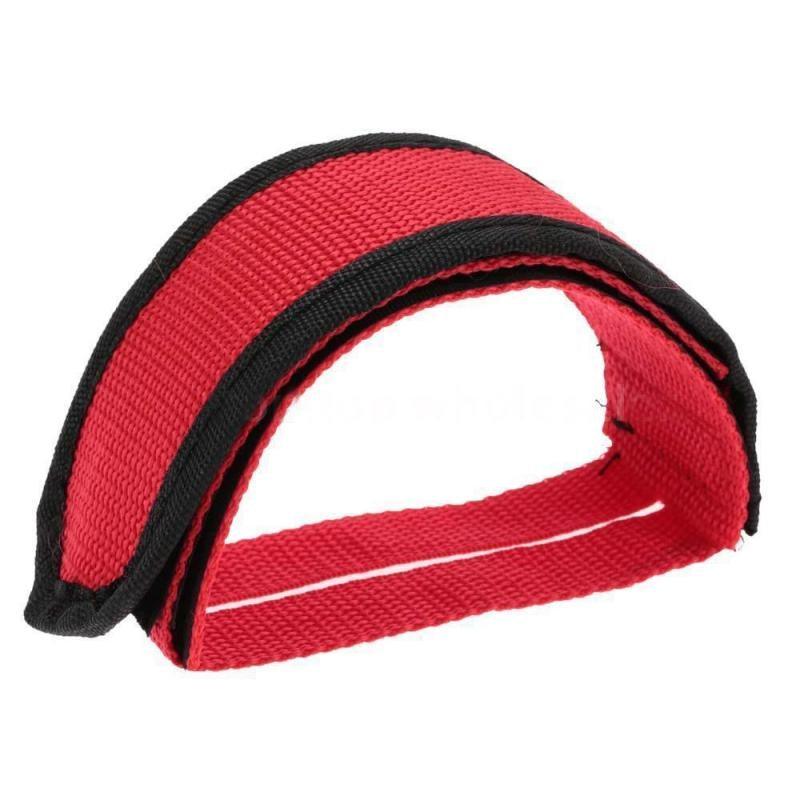 1 Pièce Sangle de Faisceau de Vélo Pédales de Cyclisme à Pignon Fixe Bandes Pied Ensemble avec Sangles Faisceau Pied Cyclisme Vélo Anti-dérapant Courroie de Pédales de Vélo Sangles de Pédales Clips d'Orteils Sangles Ruban pour Vélo Fixe