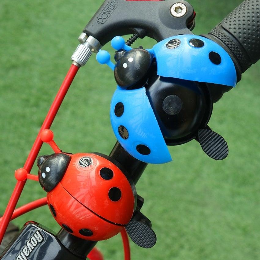 1 sonnette de vélo coccinelle pour vélo, jolie sonnette d'alarme pour enfant, accessoires de vélo, sonnette de dessin animé, sonnette de coccinelle mignonne pour vélo, avertisseur sonore, accessoires de vélo.