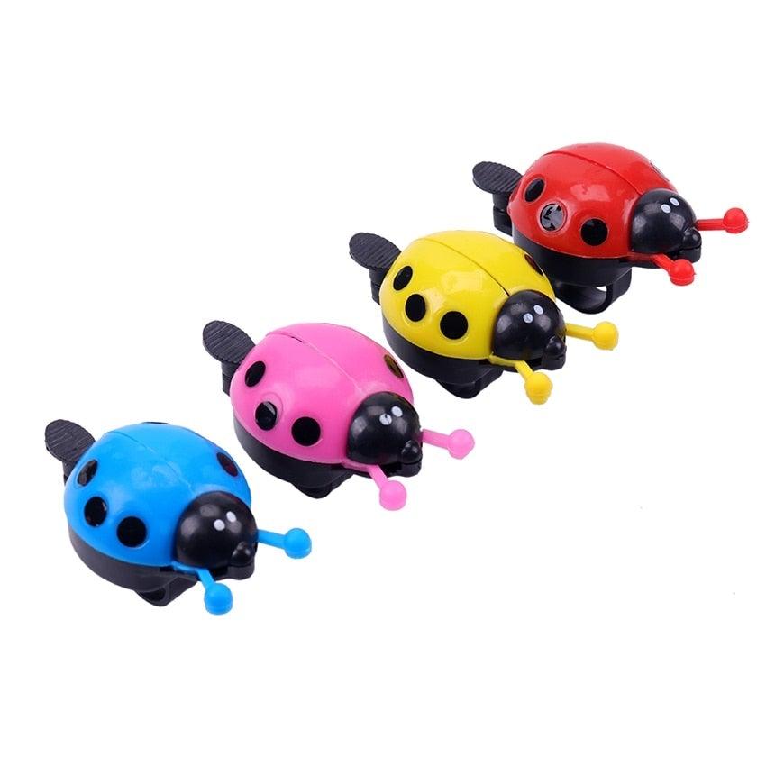 1 sonnette de vélo coccinelle pour vélo, jolie sonnette d'alarme pour enfant, accessoires de vélo, sonnette de dessin animé, sonnette de coccinelle mignonne pour vélo, avertisseur sonore, accessoires de vélo.