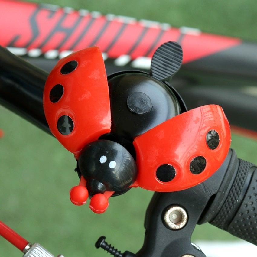 1 sonnette de vélo coccinelle pour vélo, jolie sonnette d'alarme pour enfant, accessoires de vélo, sonnette de dessin animé, sonnette de coccinelle mignonne pour vélo, avertisseur sonore, accessoires de vélo.