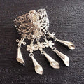 1 Pince à cheveux neuve de style chinois pour femme, épingle à cheveux cerise pour filles, coiffure élégante pour dames, coiffe de costume, accessoires de cheveux de mariage pour mariées et demoiselles d'honneur