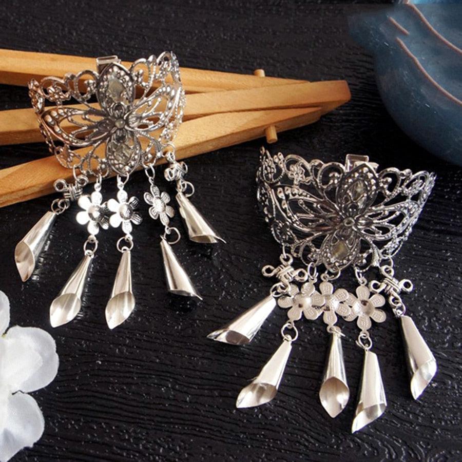 1 Pince à cheveux neuve de style chinois pour femme, épingle à cheveux cerise pour filles, coiffure élégante pour dames, coiffe de costume, accessoires de cheveux de mariage pour mariées et demoiselles d'honneur
