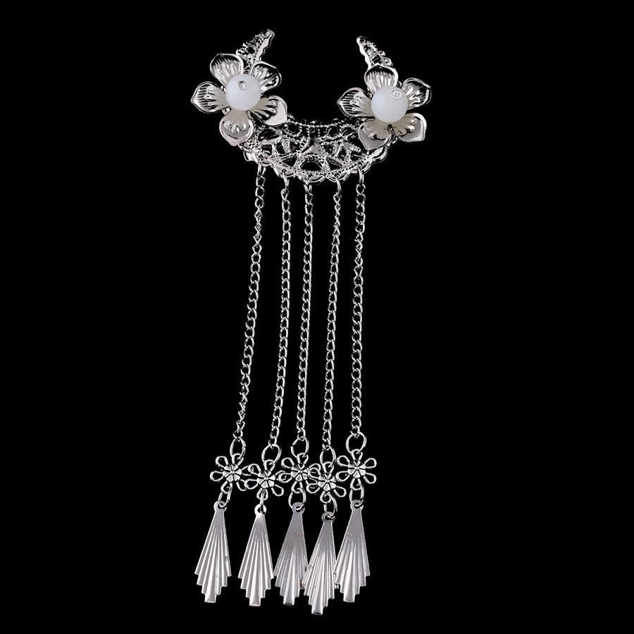 1 Pince à cheveux neuve de style chinois pour femme, épingle à cheveux cerise pour filles, coiffure élégante pour dames, coiffe de costume, accessoires de cheveux de mariage pour mariées et demoiselles d'honneur