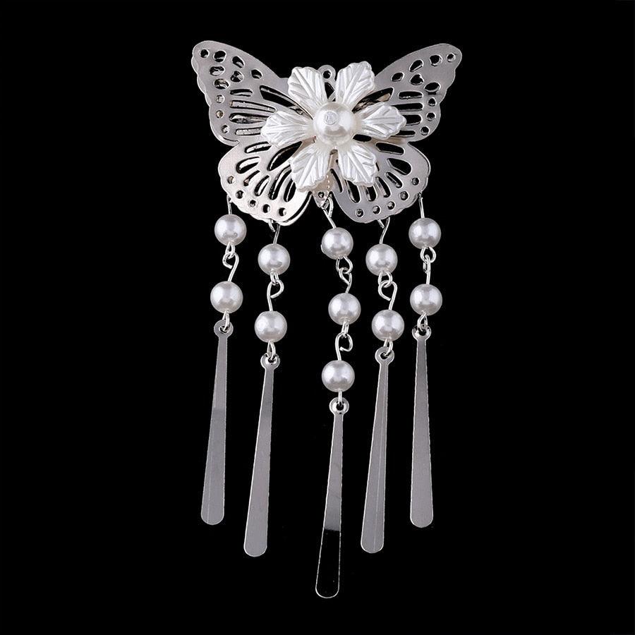 1 Pince à cheveux neuve de style chinois pour femme, épingle à cheveux cerise pour filles, coiffure élégante pour dames, coiffe de costume, accessoires de cheveux de mariage pour mariées et demoiselles d'honneur