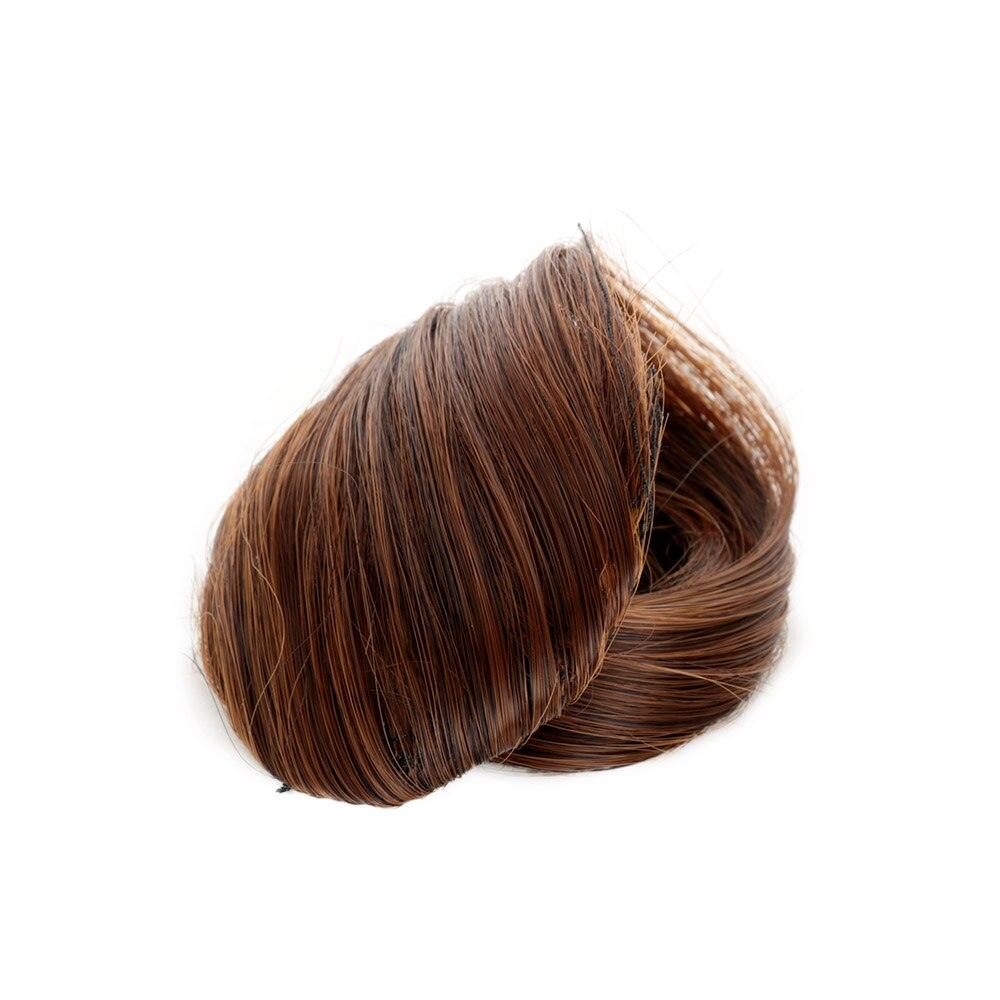 1PC Jolies Filles Faux Cheveux Frange Avant Accessoire de Coiffure Belle Mode Synthétique Cheveux Bouclés Extension Naturelle Frange Plate et Soignée avec Tempes pour Femmes Postiche à une Pièce