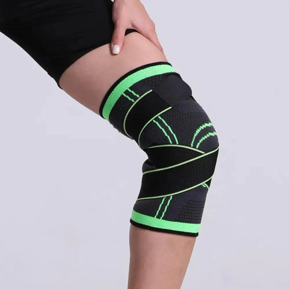 1PC Genouillère de Sport Hommes Coudière à Pression Élastique Genouillères Équipement de Fitness Protecteur Pour Sport Amélioration de la Circulation Soutien de Compression Pour les Douleurs Articulaires