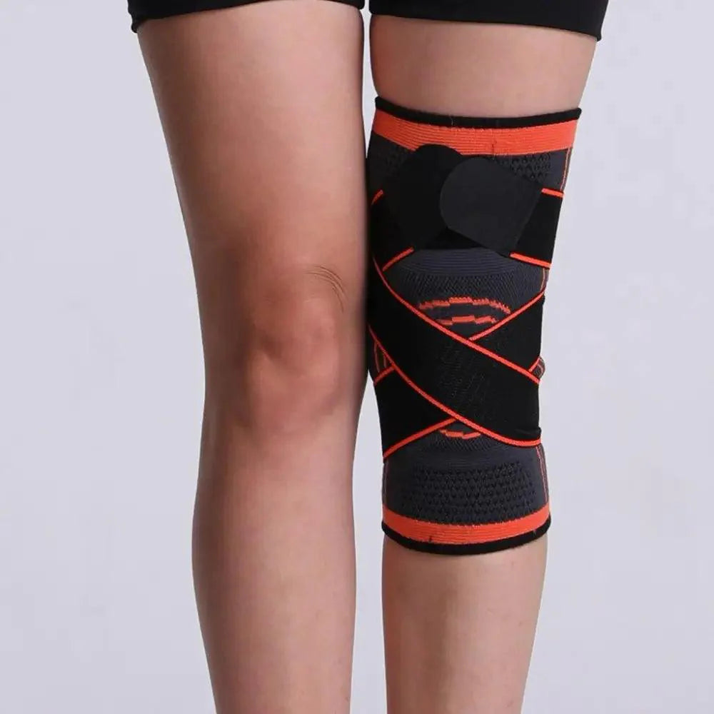 1PC Genouillère de Sport Hommes Coudière à Pression Élastique Genouillères Équipement de Fitness Protecteur Pour Sport Amélioration de la Circulation Soutien de Compression Pour les Douleurs Articulaires