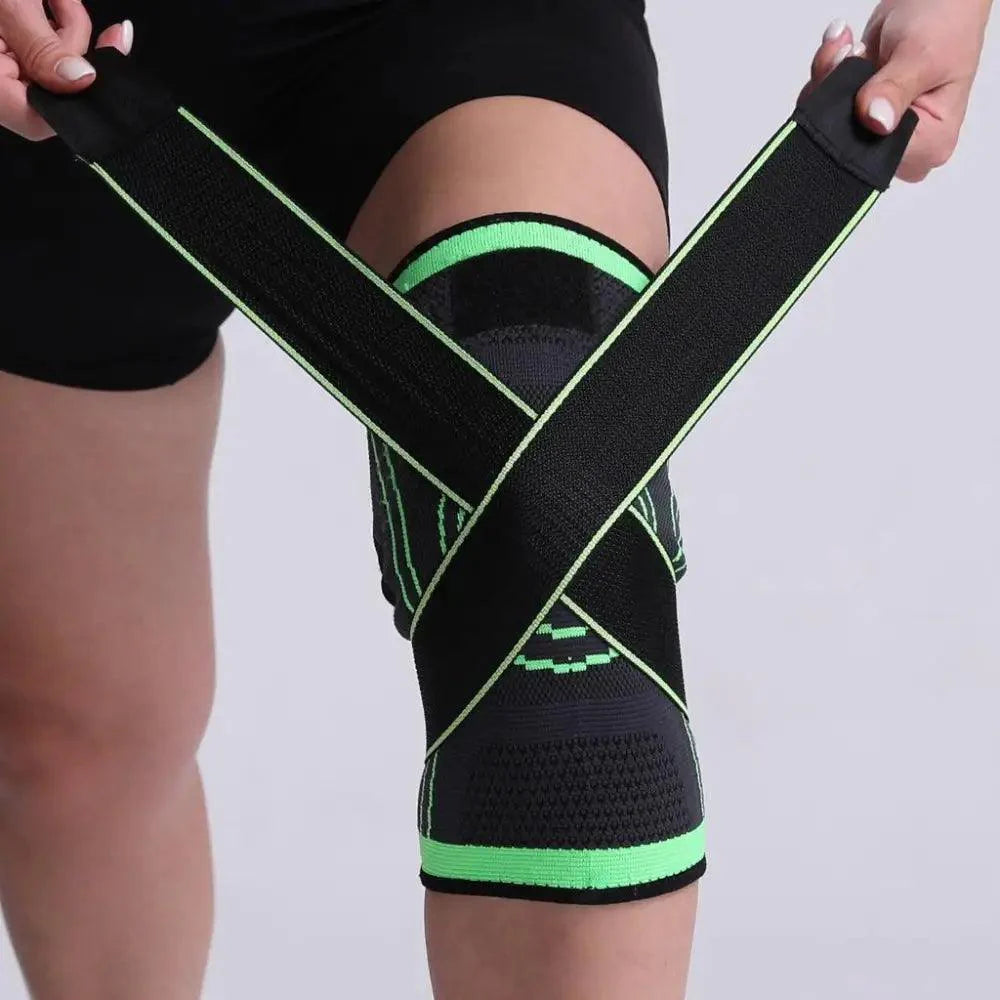 1PC Genouillère de Sport Hommes Coudière à Pression Élastique Genouillères Équipement de Fitness Protecteur Pour Sport Amélioration de la Circulation Soutien de Compression Pour les Douleurs Articulaires