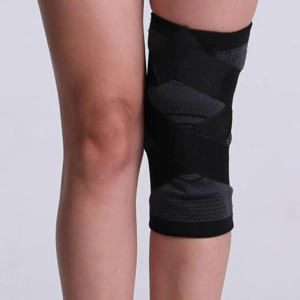 1PC Genouillère de Sport Hommes Coudière à Pression Élastique Genouillères Équipement de Fitness Protecteur Pour Sport Amélioration de la Circulation Soutien de Compression Pour les Douleurs Articulaires