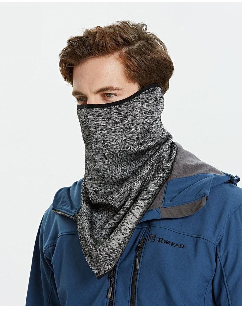 1PC Écharpe Cyclisme Hiver Chaud Extérieur Coupe-vent Randonnée Ski Snowboard Homme Bandeau Pêche Masque Réfléchissant Nuit Moto Paintball Masque Chasse Extérieur Shamash Multifonctionnel Sans Couture Militaire Camouflage Masque Facial Cyclisme