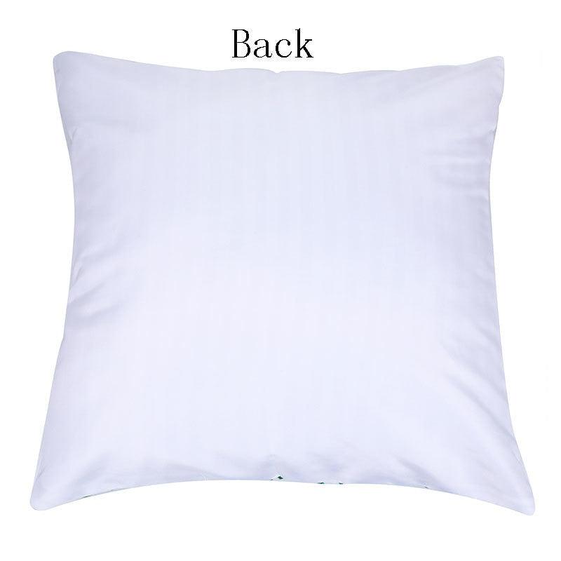 1 Housse de coussin en polyester à motif de cerf de sapin de Noël bleu Père Noël Joyeux Noël, housses de coussin décoratives, étui à oreiller arbre renne étoile pour fête, décoration de la maison, canapé décoratif, décoration de la maison, 45x45cm